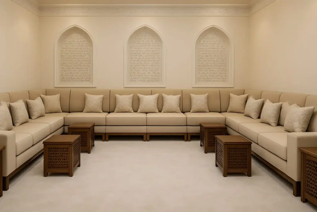 "شركة تنظيف مجالس المزن كلين توفر تنظيف شامل للمجالس والأثاث في الإمارات"